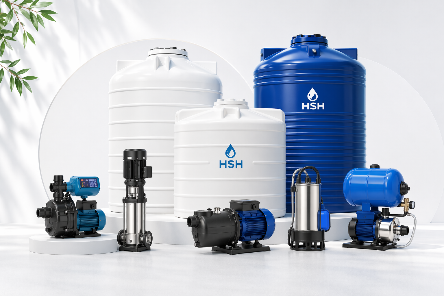 Tanks and pumps category