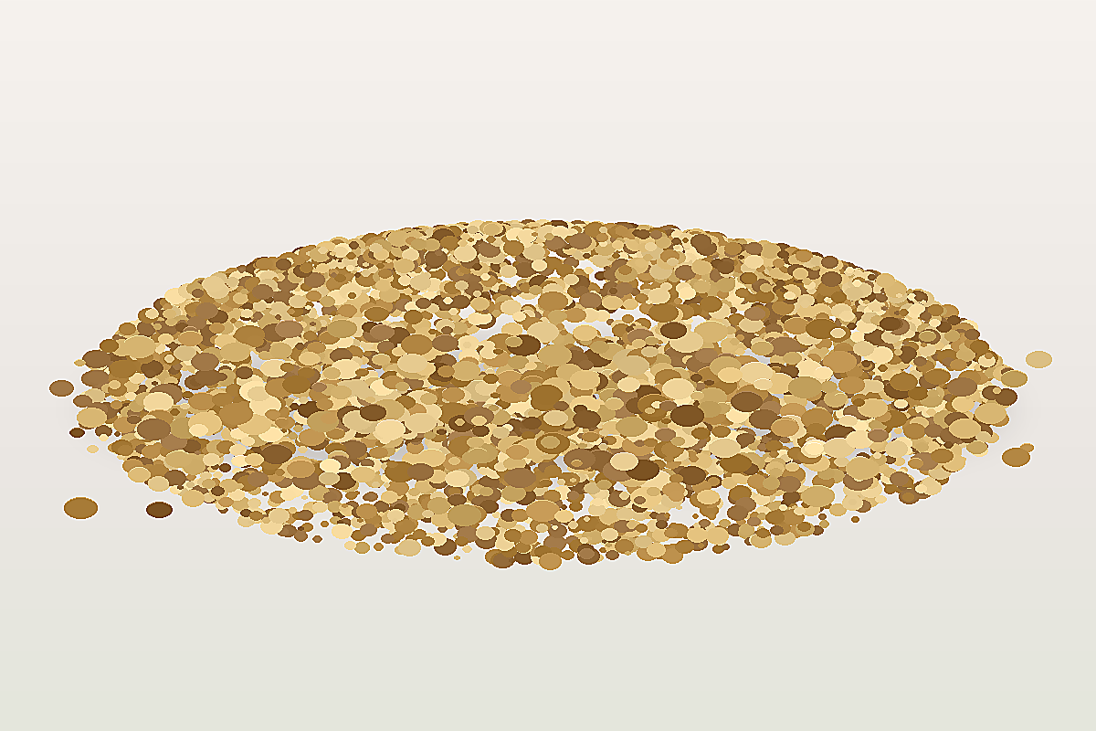 Treated sand filter media